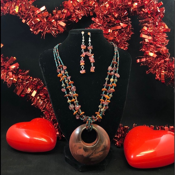 Orby Necklace and Earring Set - Picture 1 of 1